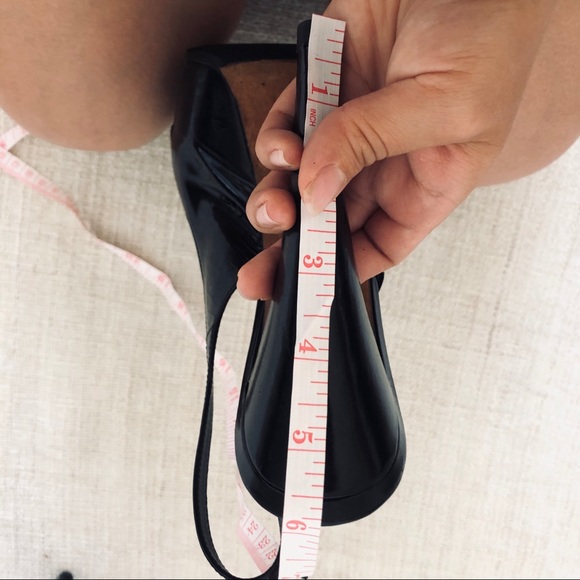 Sergio Rossi patent leather platform Slingback - Picture 6 of 8